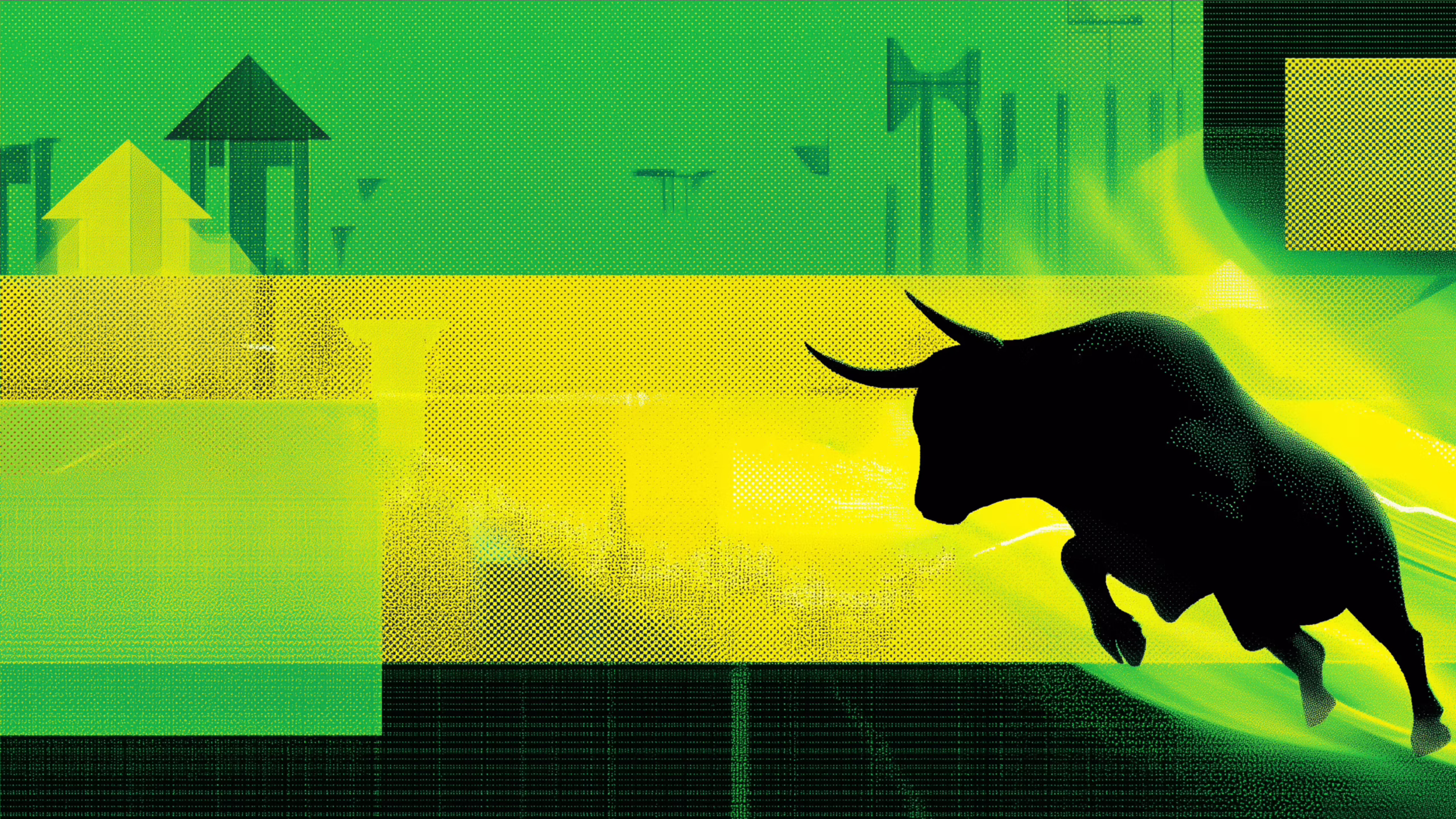 Styllized bull (Midjourney/Modified by CoinDesk)