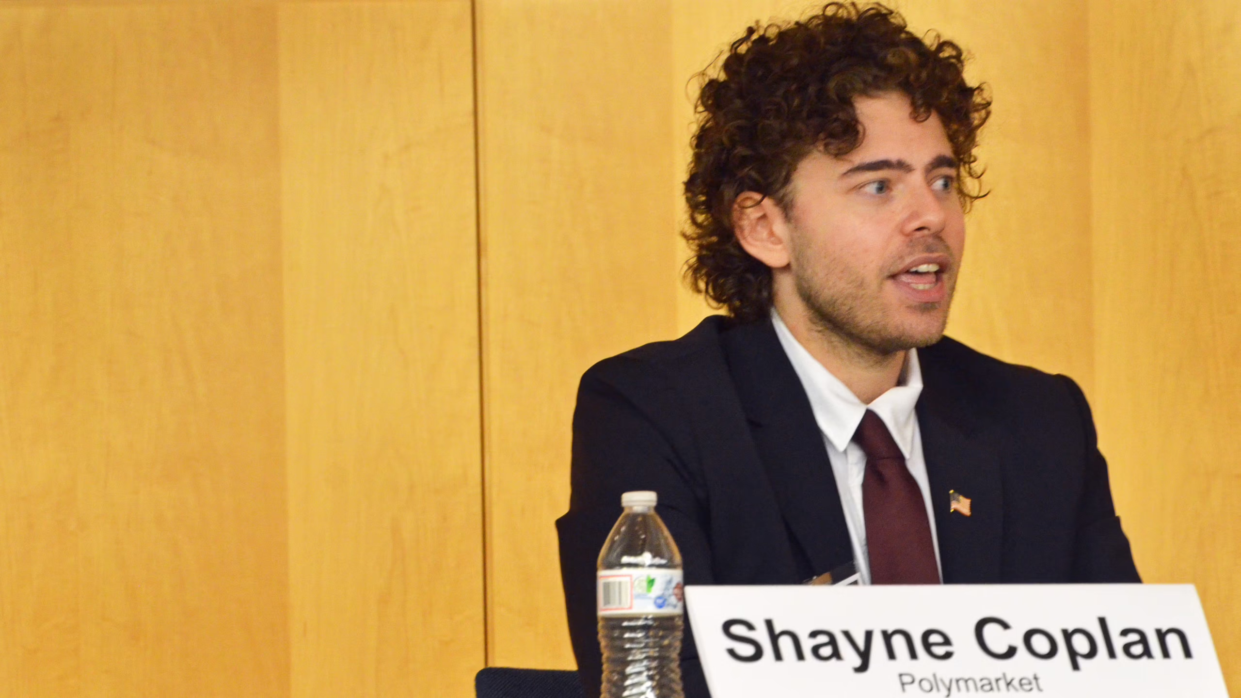 Shayne Coplan, founder and CEO of Polymarket (CoinDesk/Jesse Hamilton)