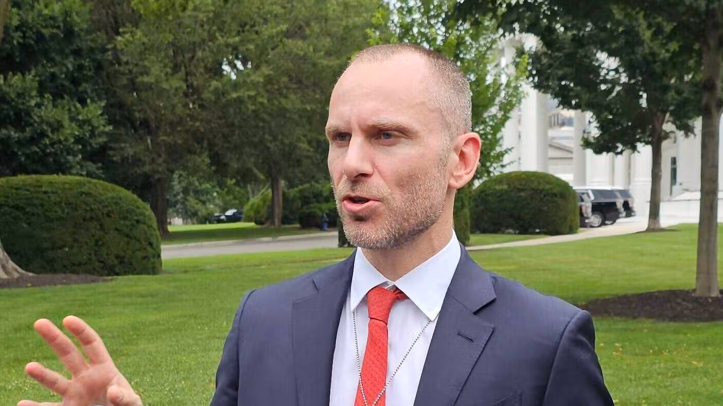 Tether CEO Paolo Ardoino at White House