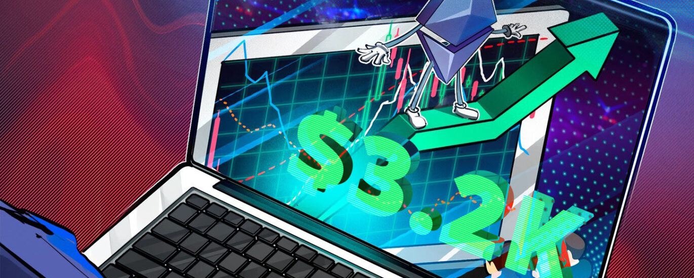 Ethereum whale opens $90M long bets as ETH price chart eyes $3.2K