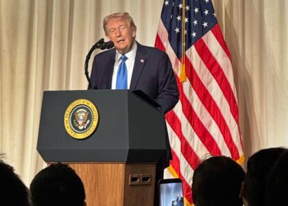 Trump defends crypto legislation at private event featuring boxer Mike Tyson, Tether CEO