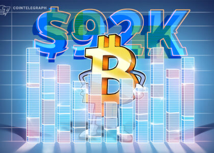 Bitcoin short-term holder cost basis eyes $92K as next price target