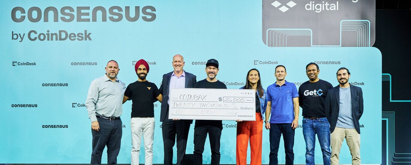 Coinbax wins $20,000 PitchFest prize at Consensus Miami for stablecoin compliance
