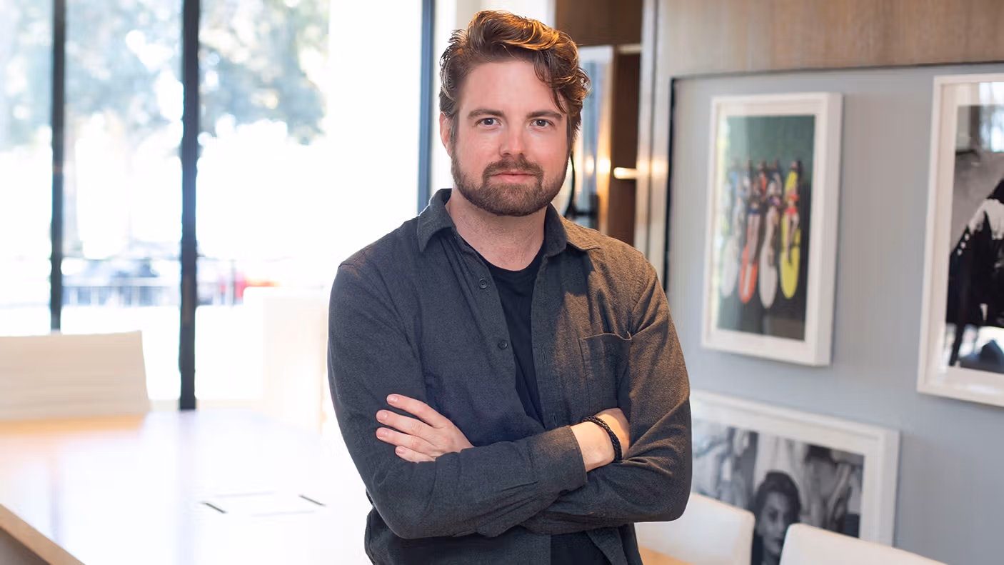 Blockchain.com founder and CEO Peter Smith (Blockchain.com, modified by CoinDesk)