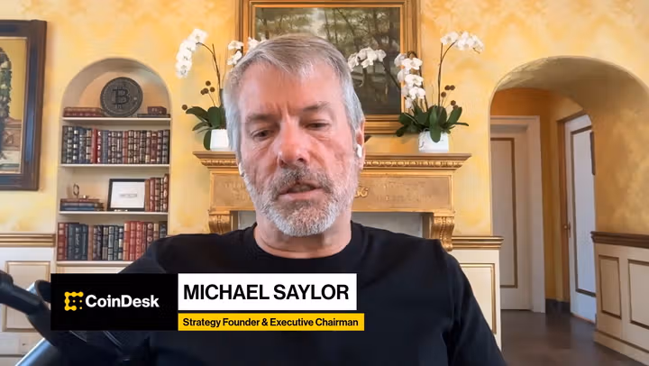 Strategy Executive Chairman Michael Saylor on CoinDesk Television 