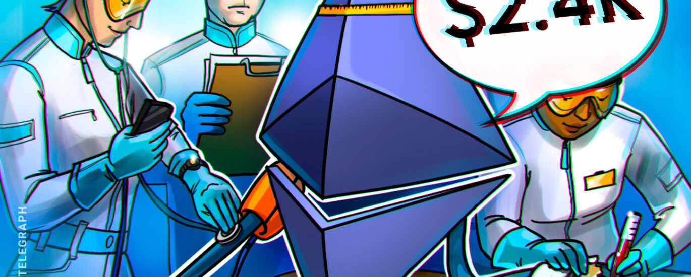 Ether tests $2.4K as accumulators add 246K ETH: How high can price go? img7