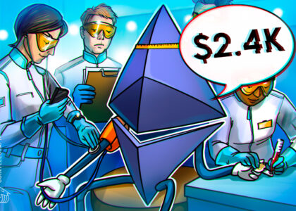 Ether tests $2.4K as accumulators add 246K ETH: How high can price go? img7