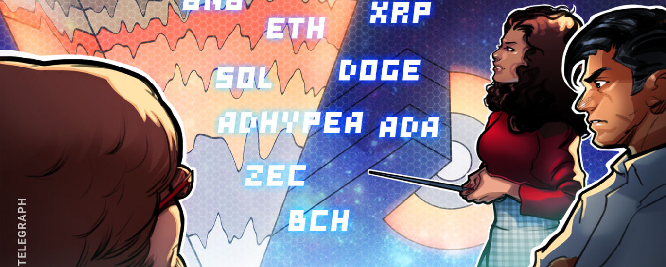 Price predictions 5/13: BTC, ETH, BNB, XRP, SOL, DOGE, HYPE, ADA, ZEC, BCH
