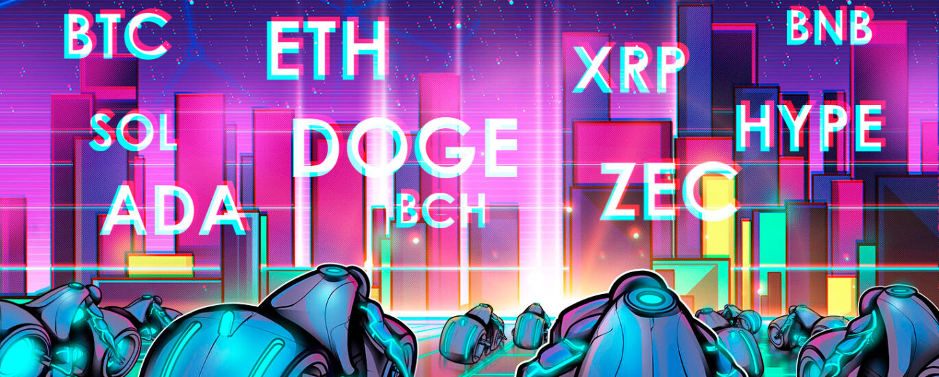 Price predictions 5/6: BTC, ETH, XRP, BNB, SOL, DOGE, HYPE, ADA, BCH, ZEC