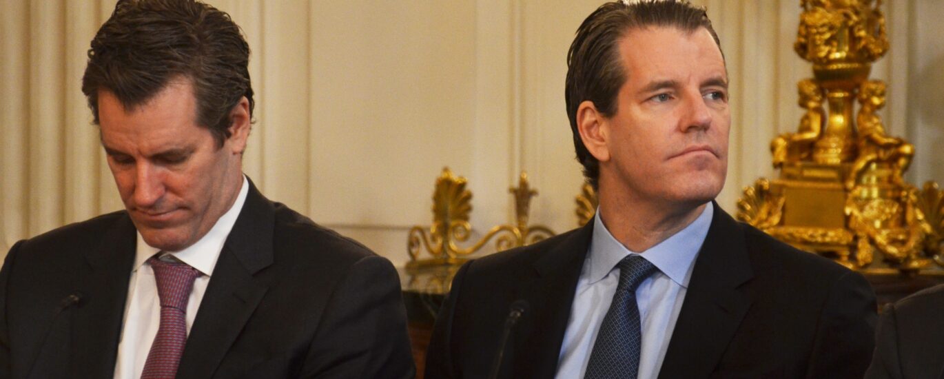 Winklevoss’ Gemini jumps 25% on $100 million bitcoin infusion despite deepening losses