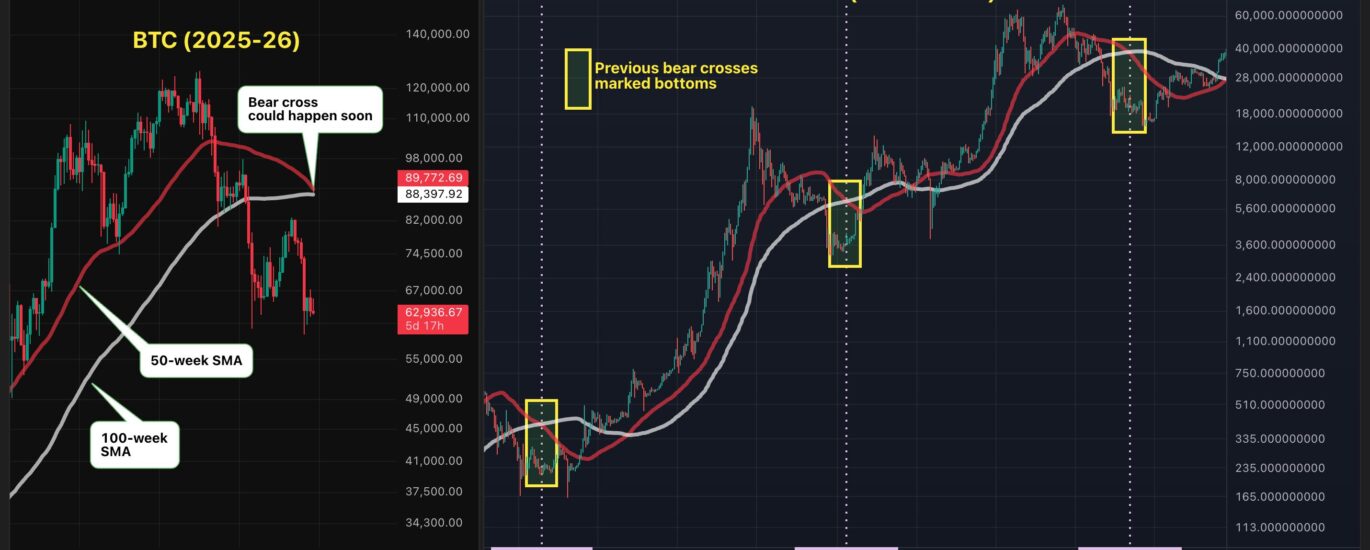 Bitcoin price has limited downside, likely near bottom, contrarian indicator suggests