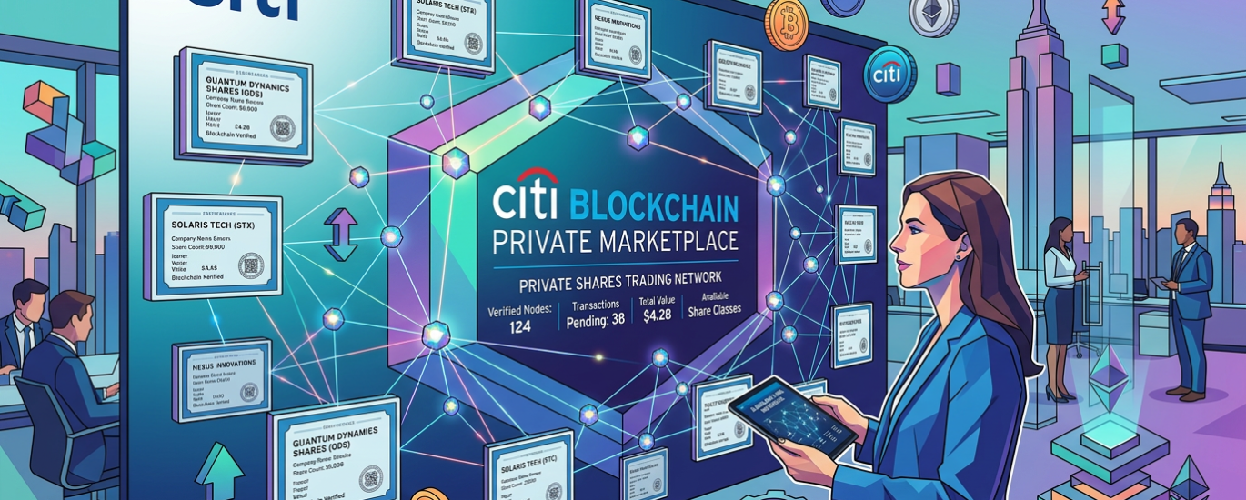 Citi launches blockchain marketplace for private companies shares: Report img1