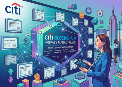 Citi launches blockchain marketplace for private companies shares: Report img1