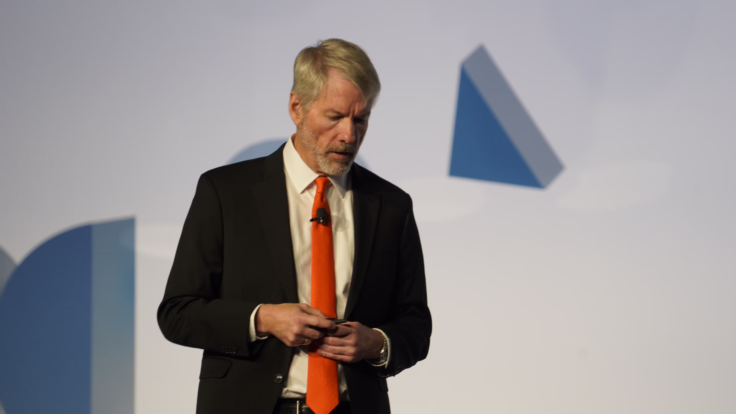 Strategy Executive Chairman Michael Saylor (Nikhilesh De)