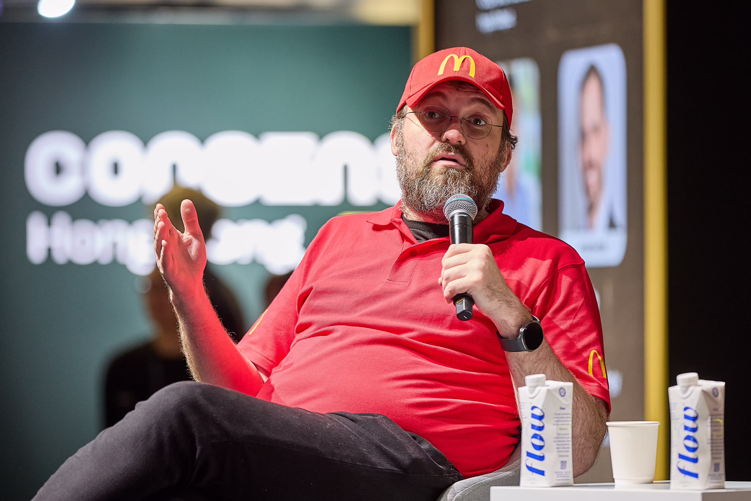 Charles Hoskinson during Consensus Hong Kong 2026 (CoinDesk)