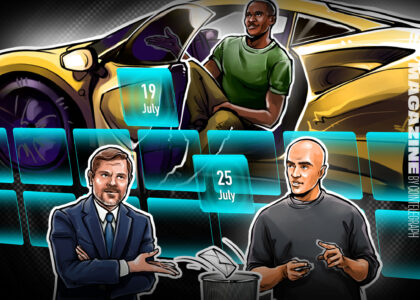 CLARITY hopes fade, BitMEX shuts as lawsuit looms: Hodler’s Digest, July 26 img1