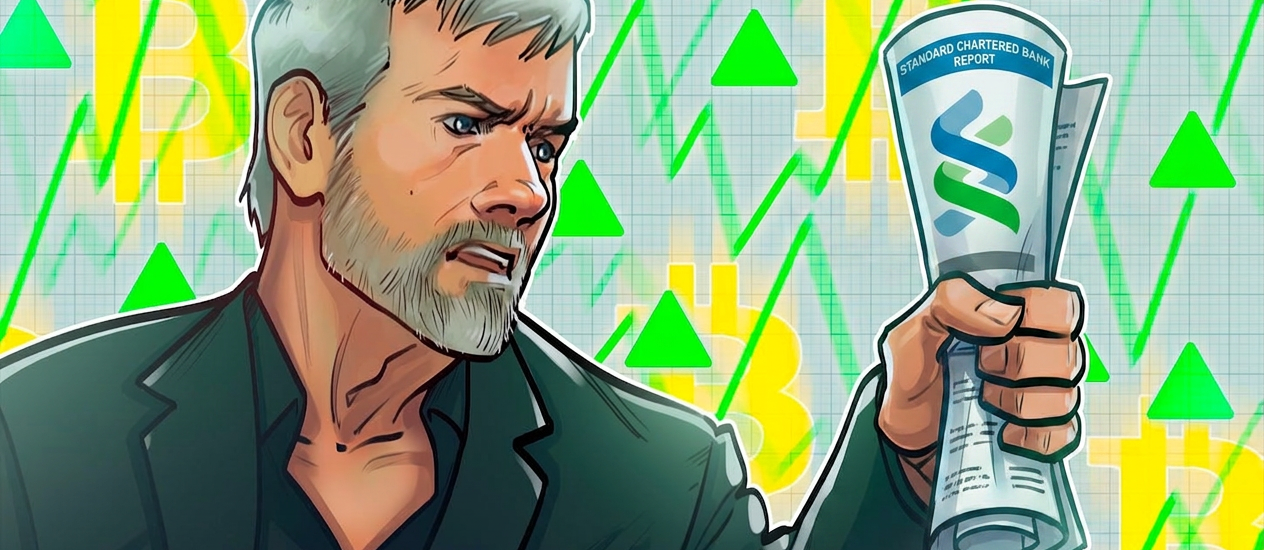 Strategy's Saylor needs clarity in BTC pivot message to convince investors: StanChart img1