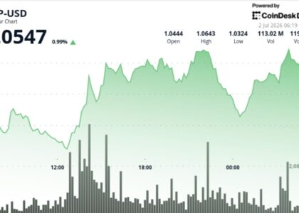 XRP edges higher as whale activity rises while retail traders stay cautious
