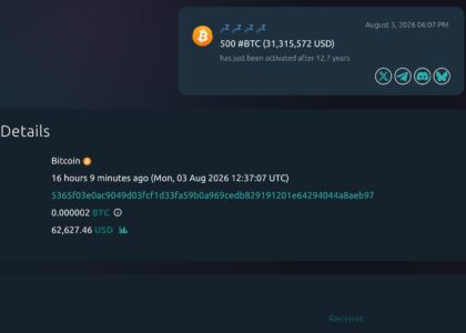 A bitcoin wallet dormant since 2013 moved $31 million, and it's not the only one