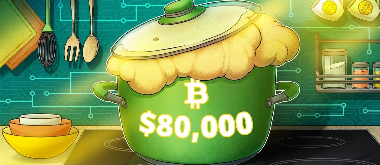 Bitcoin price hits $80K as 24-hour crypto short liquidations pass $220M img1