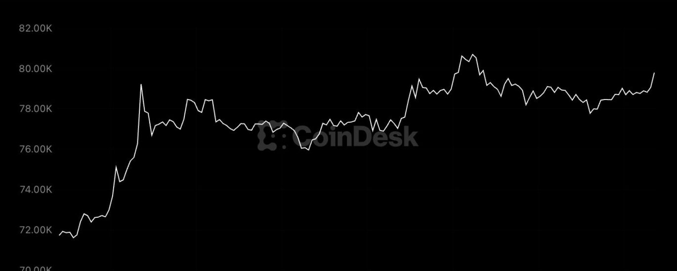 Bitcoin steadies above $79,000 as ETF inflows hit longest streak since April
