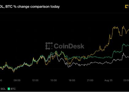 Bitcoin tops $80,000, solana jumps 8% but rally now runs into overbought warning