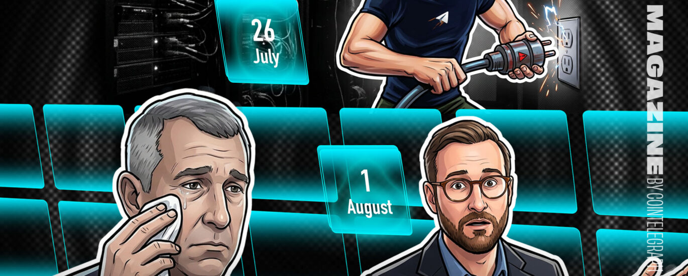 Coldcard exploit sparks Bitcoin flight, ‘bullish’ crypto consolidation: Hodler’s Digest, August 2 img1