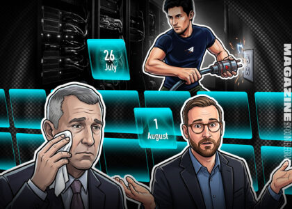 Coldcard exploit sparks Bitcoin flight, ‘bullish’ crypto consolidation: Hodler’s Digest, August 2 img1