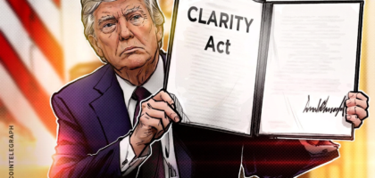 Trump pushes for CLARITY Act passage alongside crypto leaders img1