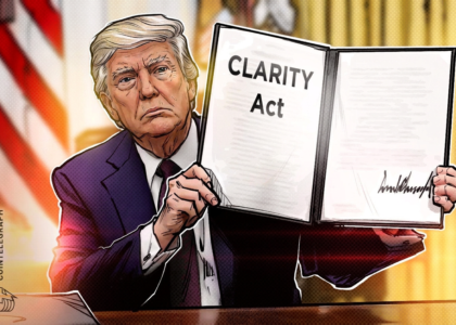 Trump pushes for CLARITY Act passage alongside crypto leaders img1