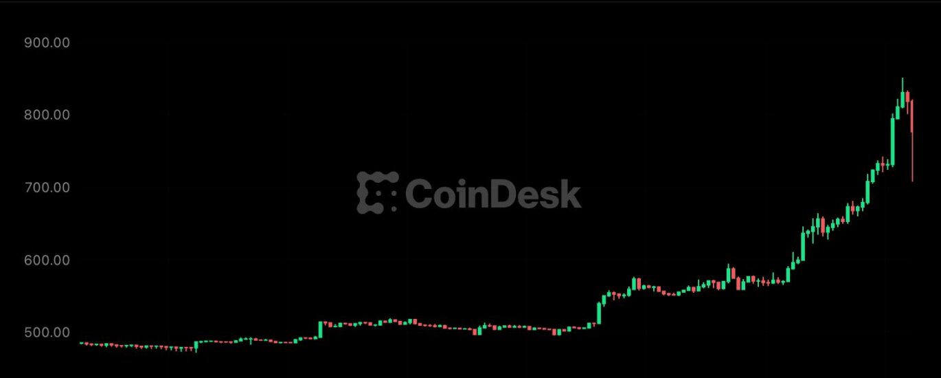 Zcash jumps 48% to over $800 as Grayscale spot ETF push adds to ‘next bitcoin’ buzz